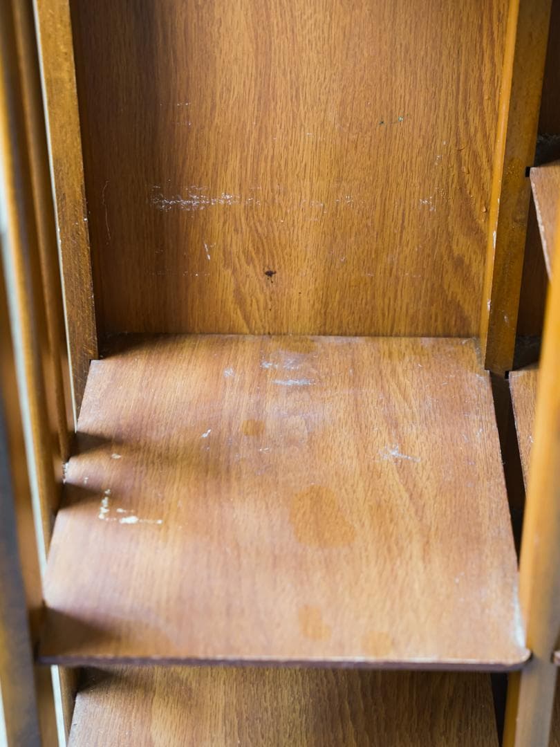 80's \"KOIZUMI\" ヴィンテージ 木製棚/ラック 収納 古道具 モダン