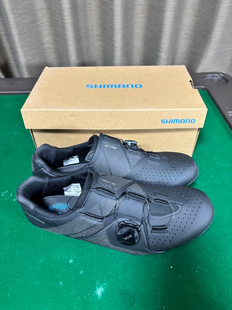 【美品】SHIMANO ブラック シューズ RC3 SH-RC300 27cm SHIMANO 「シマノ」 RC3 SH-RC300 サイズEU41E シューズ / 熊谷本店