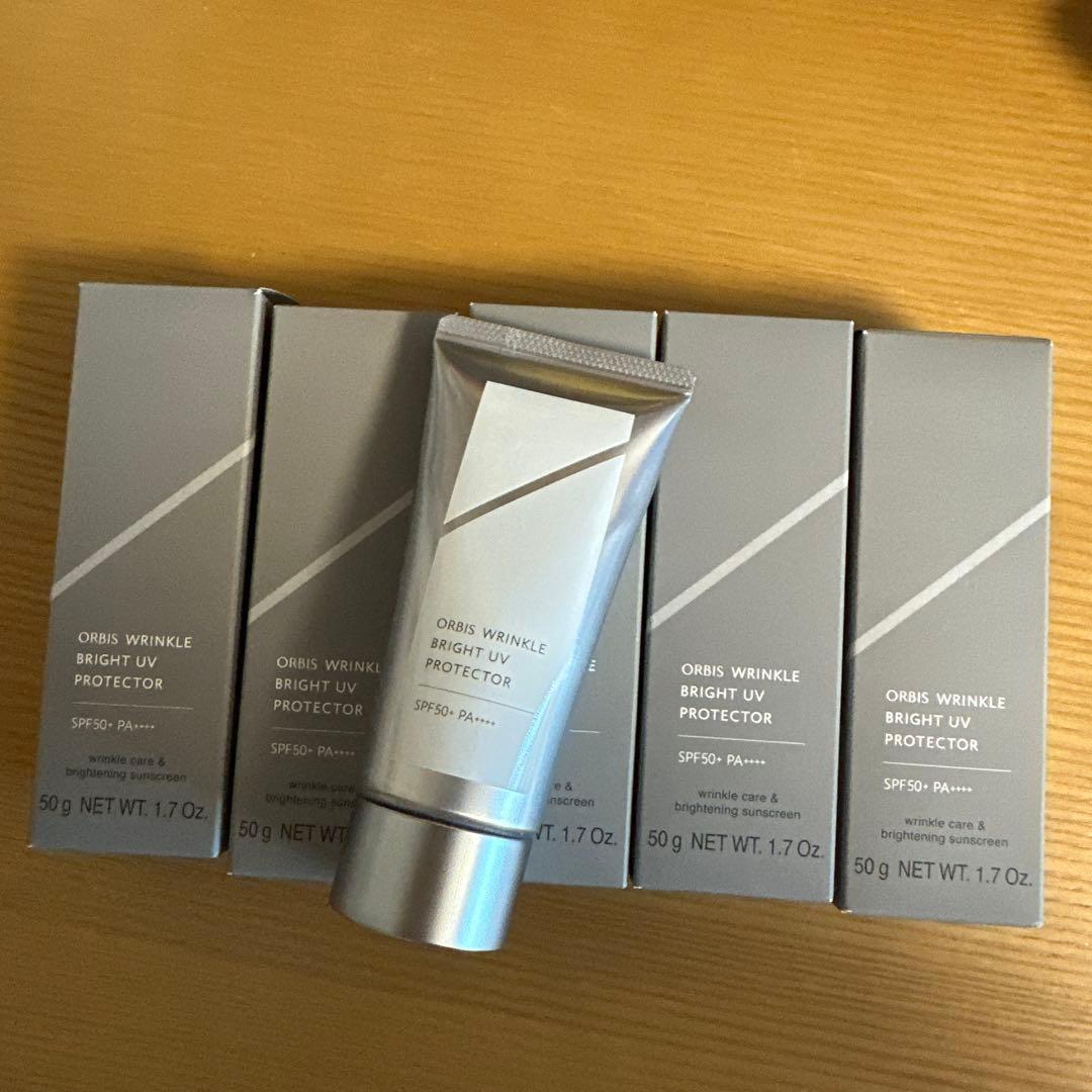 ORbis WRINKLE BRIGHT UV PROTECTOR 50g×5個 オルビス リンクルブライトUVプロテクター N｜化粧品・スキンケア