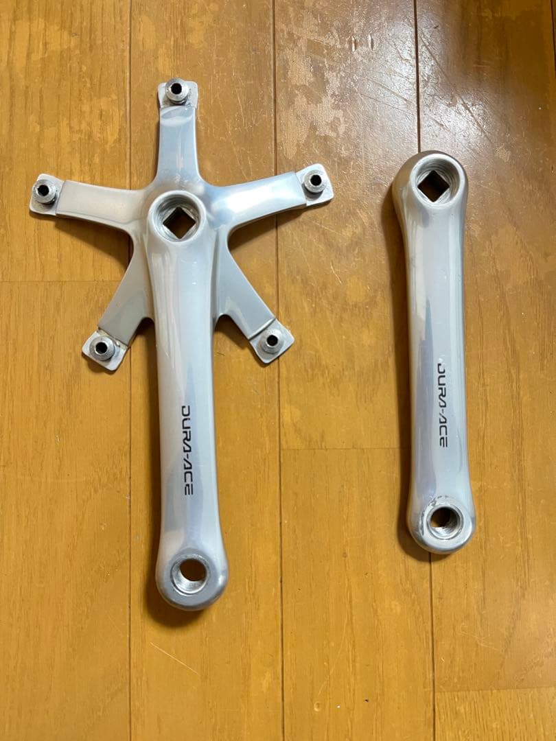 SHIMANO DURA ACE FC-7600 ピストクランク PIST 競輪 SHIMANO「シマノ」 DURA-ACE FC-7600 46T 165mm クランク/ 京都西院店