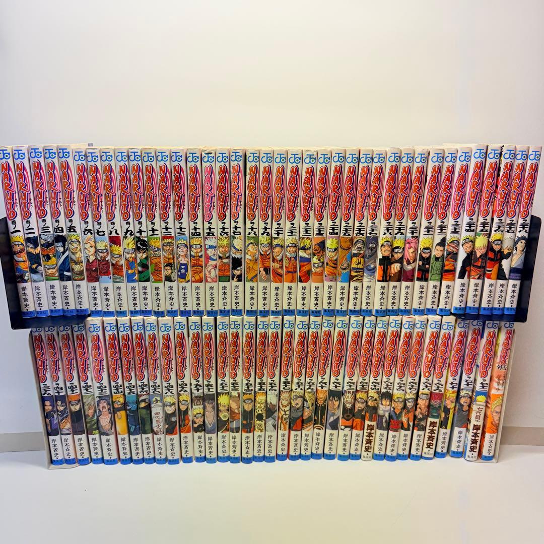 ナルト　全巻　1-72+外伝　NARUTO 集英社（SHUEISHA） NARUTO-ナルト- 1〜72巻 全巻セット 全巻新品