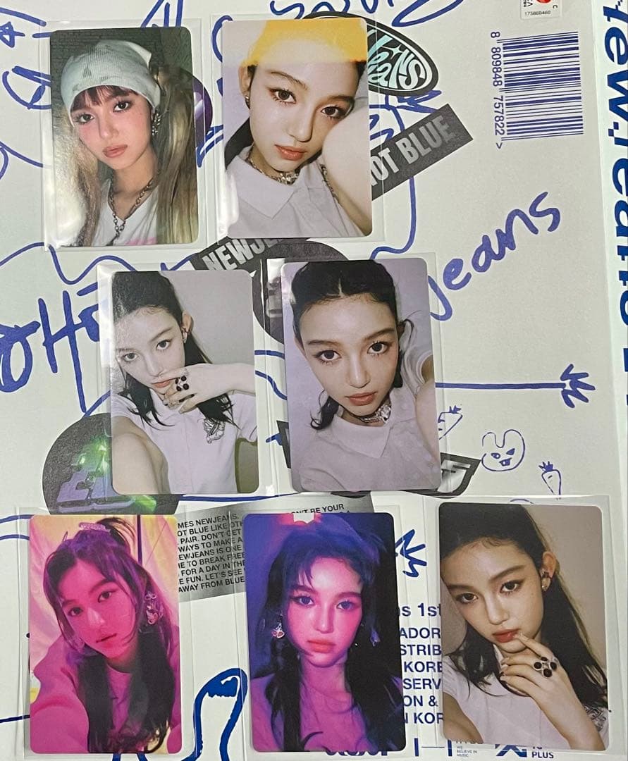 NewJeans】ダニエル トレカ 7枚 - メルカリ