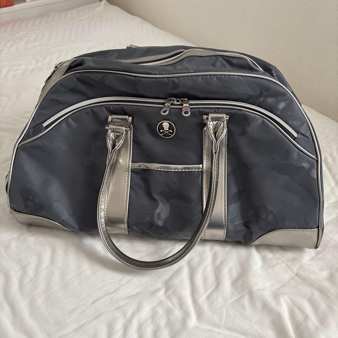 マークアンドロナ MARK & LONA ゴルフ用バック シューズケース付 新品 MARK&LONA シューズケース 】 マークアンドロナ グレー ゴルフ