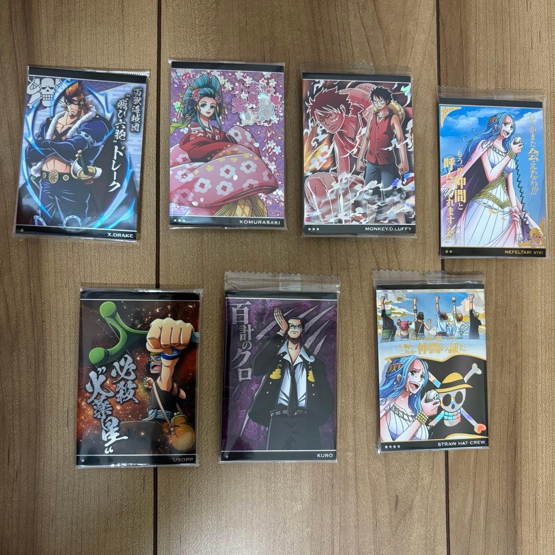 ワンピースウエハースカード　まとめ売り217枚 ワンピース ウエハースカード 40枚まとめ売り｜Yahoo!フリマ（旧PayPay