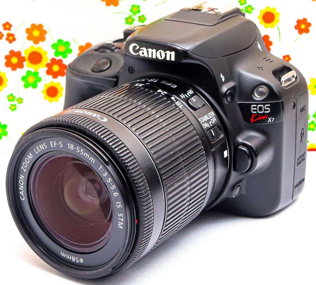 キャノン Canon EOS Kiss X7 ☆スマホ転送☆超小型・軽量☆美品♪ Amazon | Canon デジタル一眼レフカメラ EOS Kiss X7 ボディー KISSX7