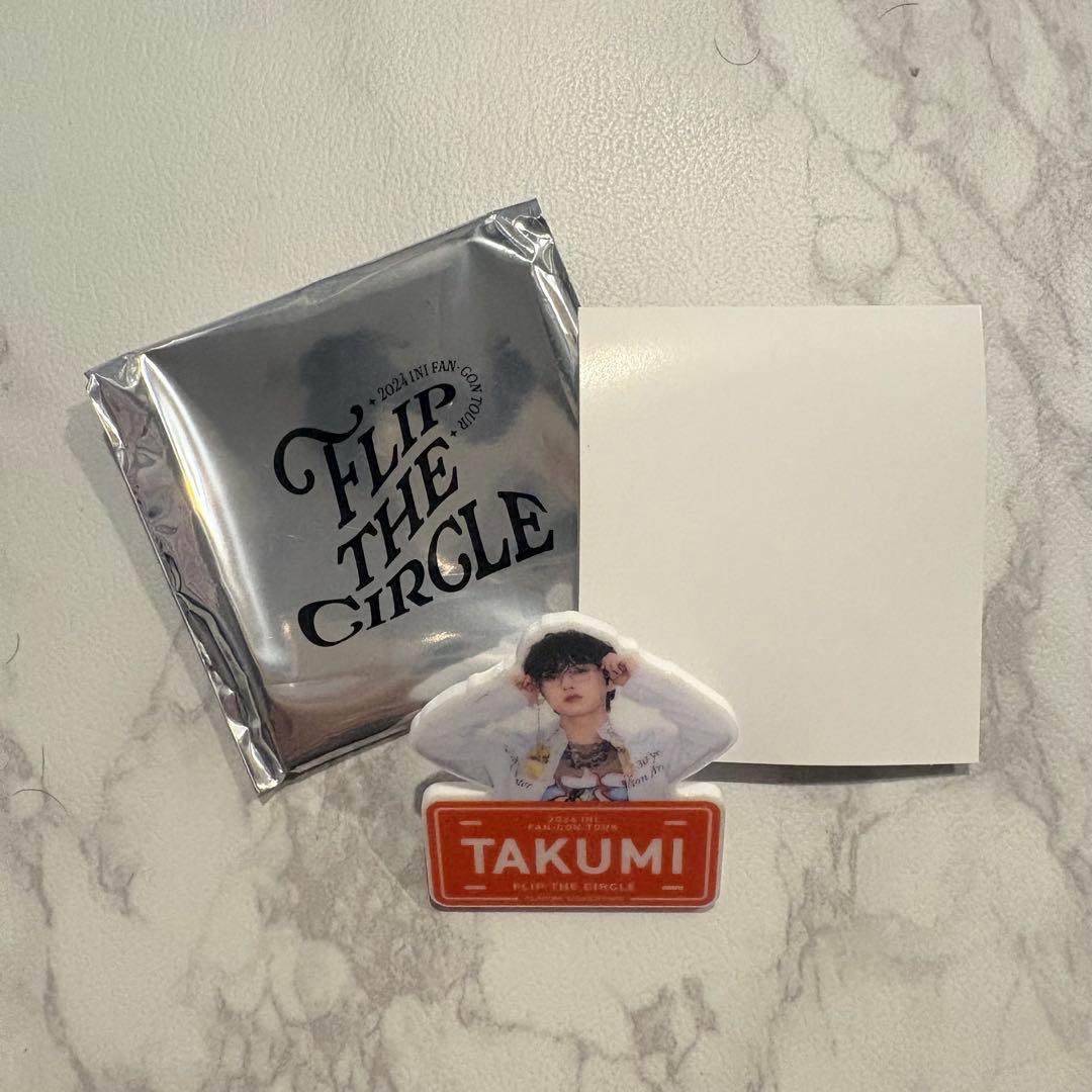 INI 尾崎匠海 ネームプレート FLIP THE CIRCLE - メルカリ