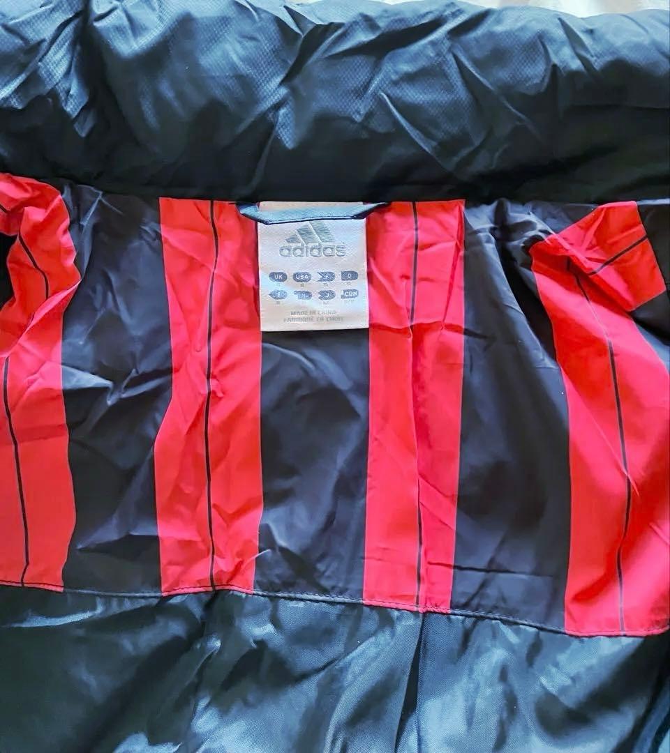 新品未使用 ACミラン 本田圭佑所属 アディダス ダウンベンチコート選手