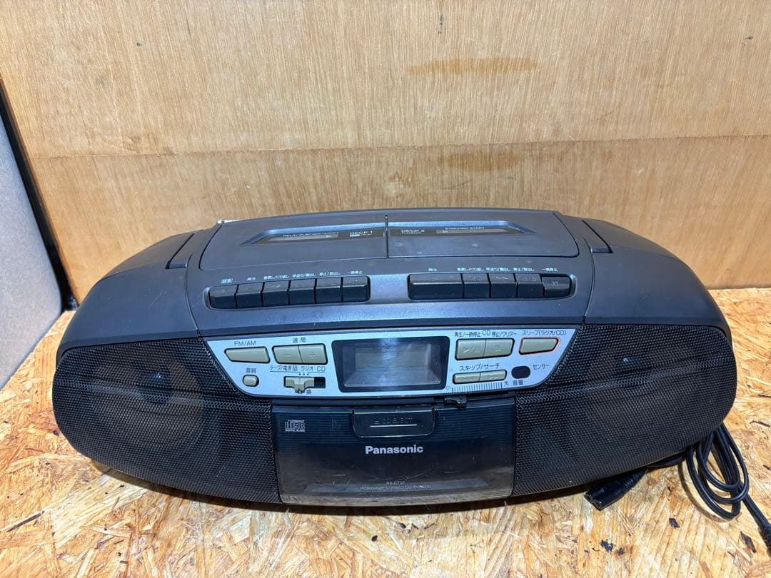 レトロ CDラジカセ RX-DT37 Panasonic 96年製 - メルカリ