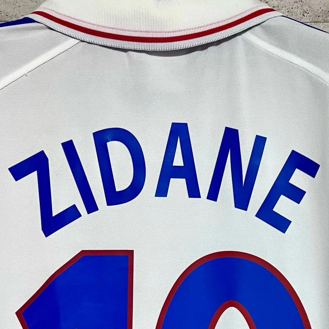新品/タグ付き】EURO2000 フランス代表♯10ジダン 【XLサイズ相当