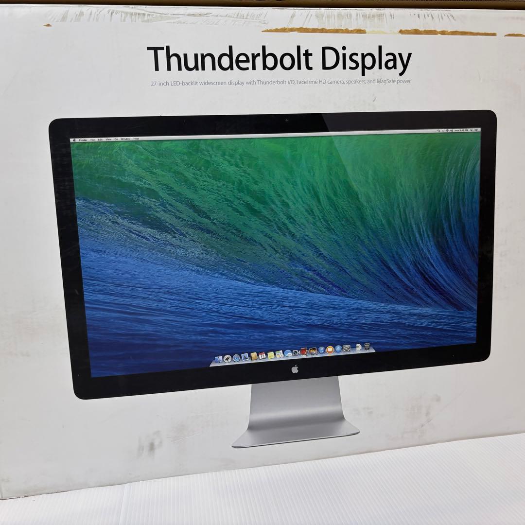 Apple Thunderbolt Display 商品番号【90】 Thunderboltを内蔵した「Apple Thunderbolt Display」：これで最新
