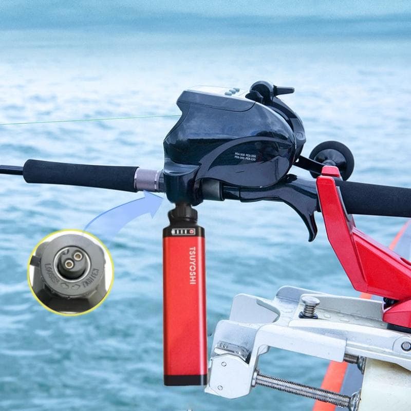 ダイワ シマノ用 電動リール専用バッテリー セット 14.8V 赤7000mAh