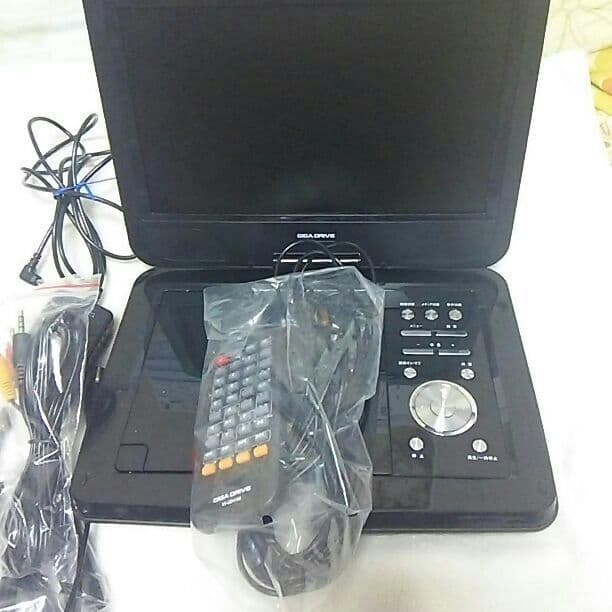 DVDプレイヤー１０、１インチ YAMAZEN KPD-NC101 10.1インチ ポータブルDVDプレーヤー ブラック