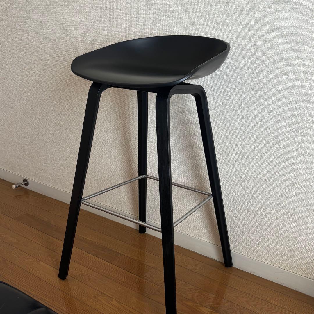 HAY About A Stool AAS32 ブラック ハイスツール HAY ABOUT A STOOL AAS32 LOW H75 2.0 / ヘイ アバウト ア スツール