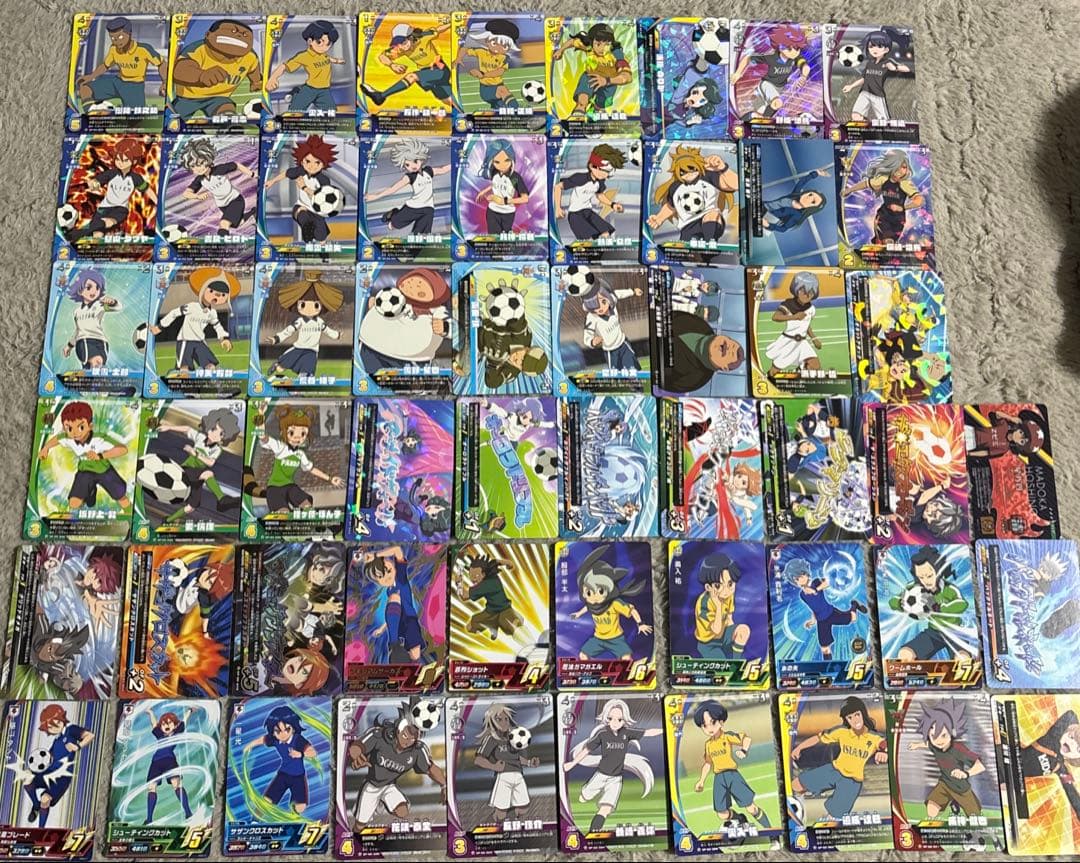 イナズマイレブンACプレカライセンス 57枚セット - メルカリ