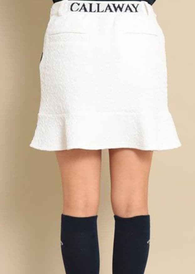 CALLAWAY ホワイト スカートLサイズ 未使用タグ付き新品