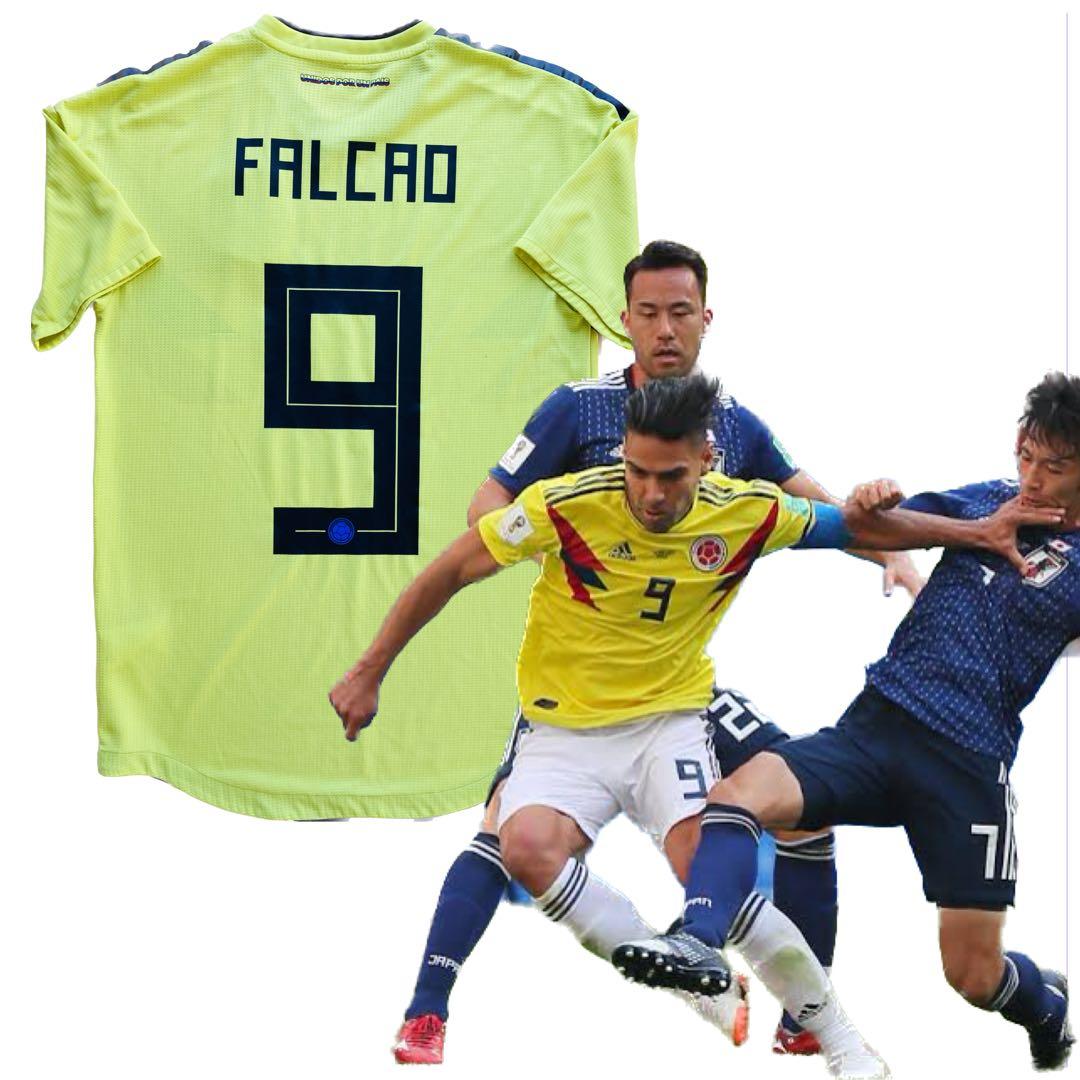 希少】ファルカオ コロンビア代表 2018年 W杯 正規品 ユニフォーム