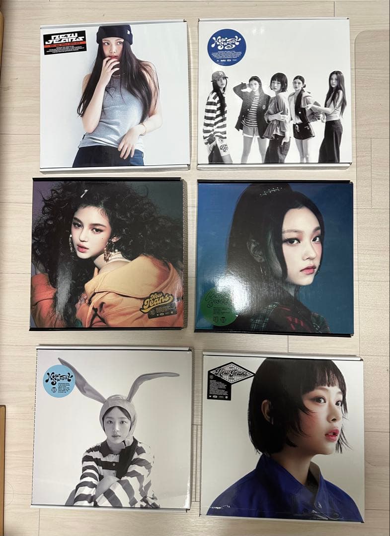 newjeans 全アルバム　シーグリ　その他セット nj2025_sum.jpg