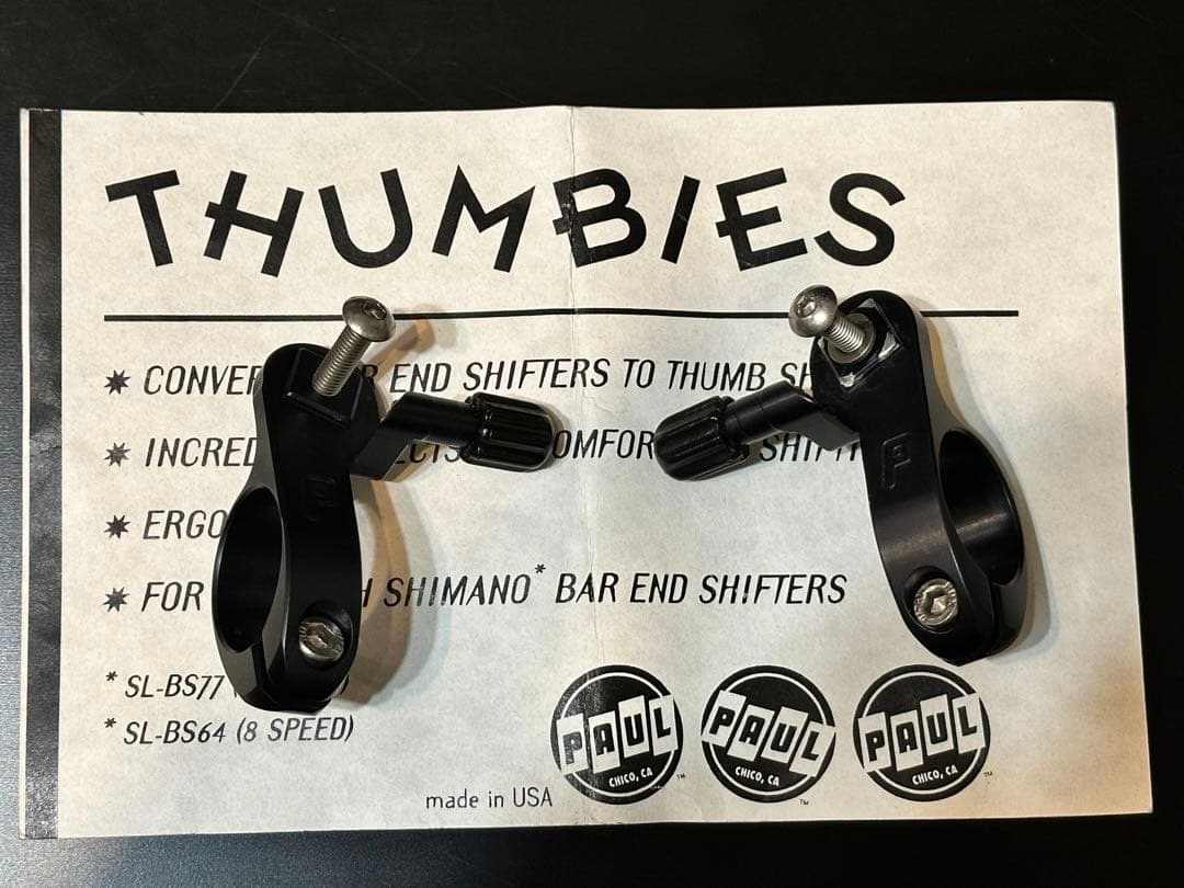 PAUL THUMBIES ポール　サミーズ SHIMANO Thumbies – Paul Component Engineering