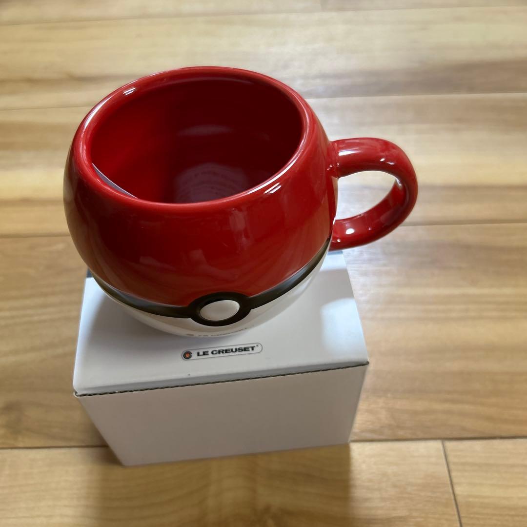 新品未使用・ルクルーゼ・ポケモンコラボ・モンスターボールマグカップ