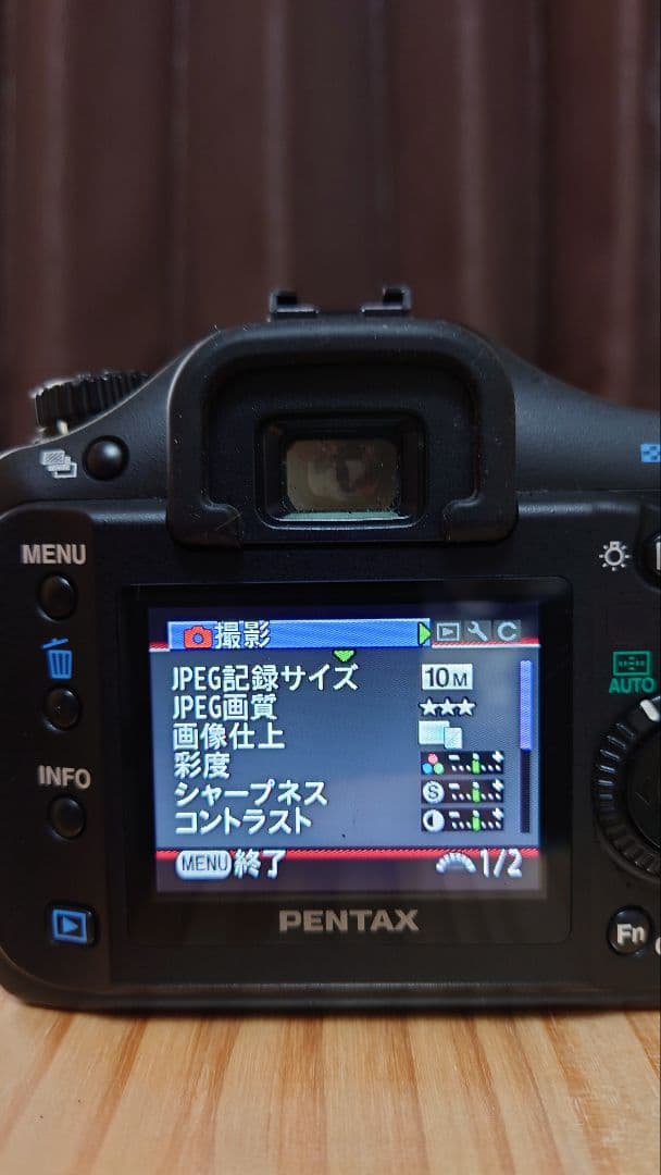 PENTAX ペンタックス K-10 SR 18-55mm F3.5-5.6