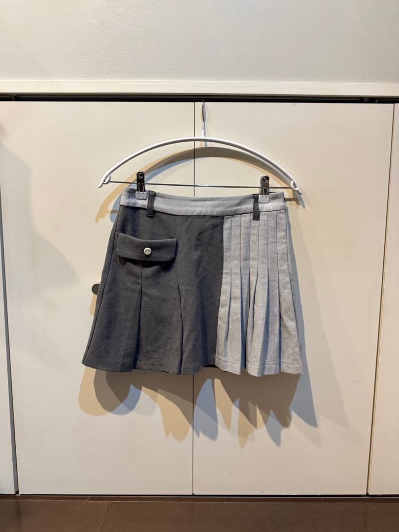 1PIU1UGUALE3 ゴルフ スカート S ウノピュウ グレー プリーツ - メルカリ