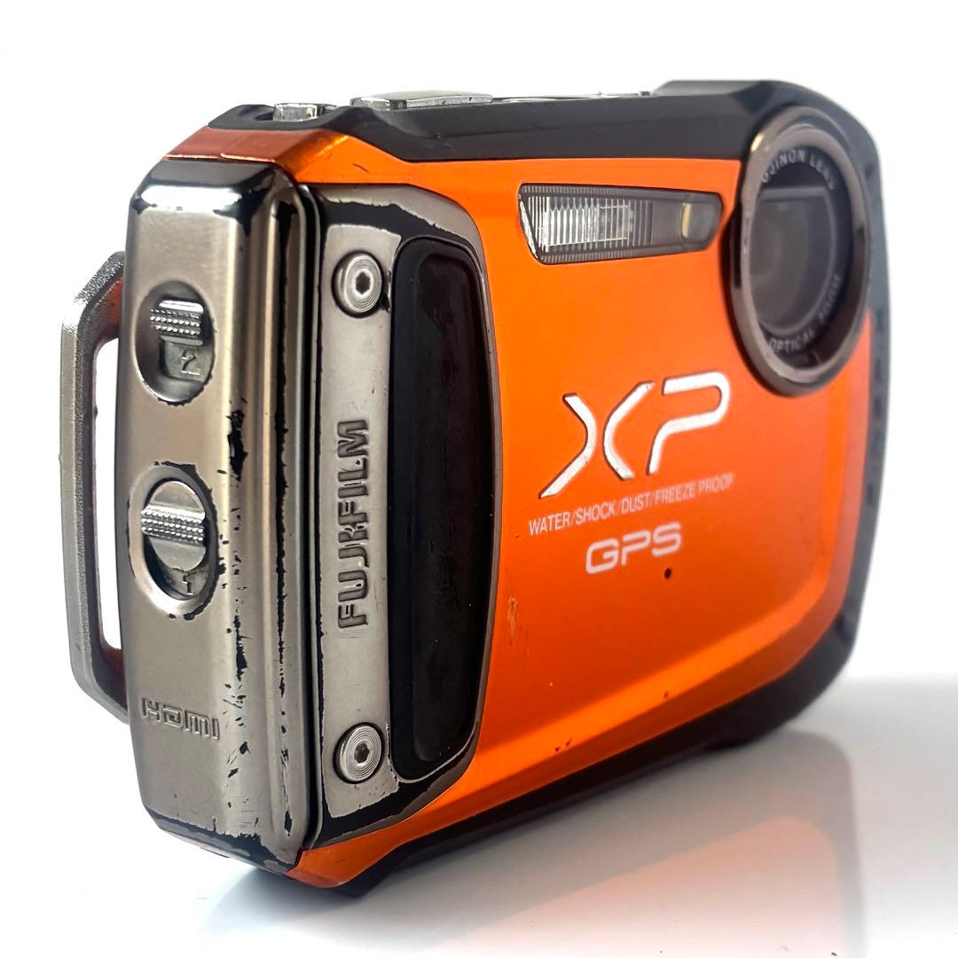 FUJIFILM FinePix XP30 オレンジ 防水・耐衝撃・GPS搭載！ - メルカリ