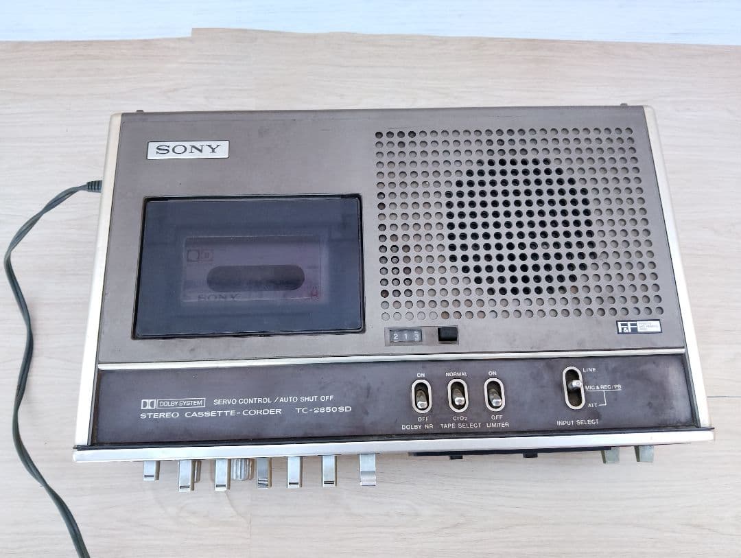SONY カセットデンスTC-2850SD伝説名機動作訳あり(よ70) - メルカリ