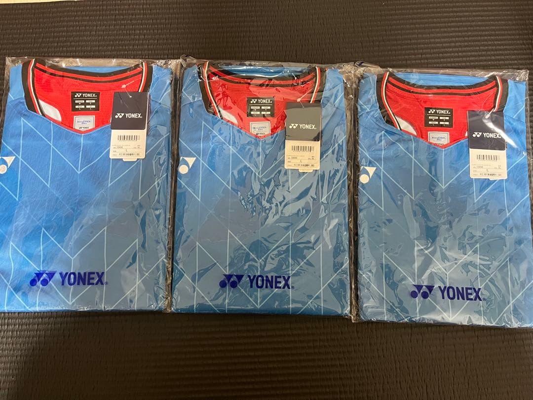 3枚セット】新品タグ付 ヨネックス 日本代表ユニフォーム Lサイズ