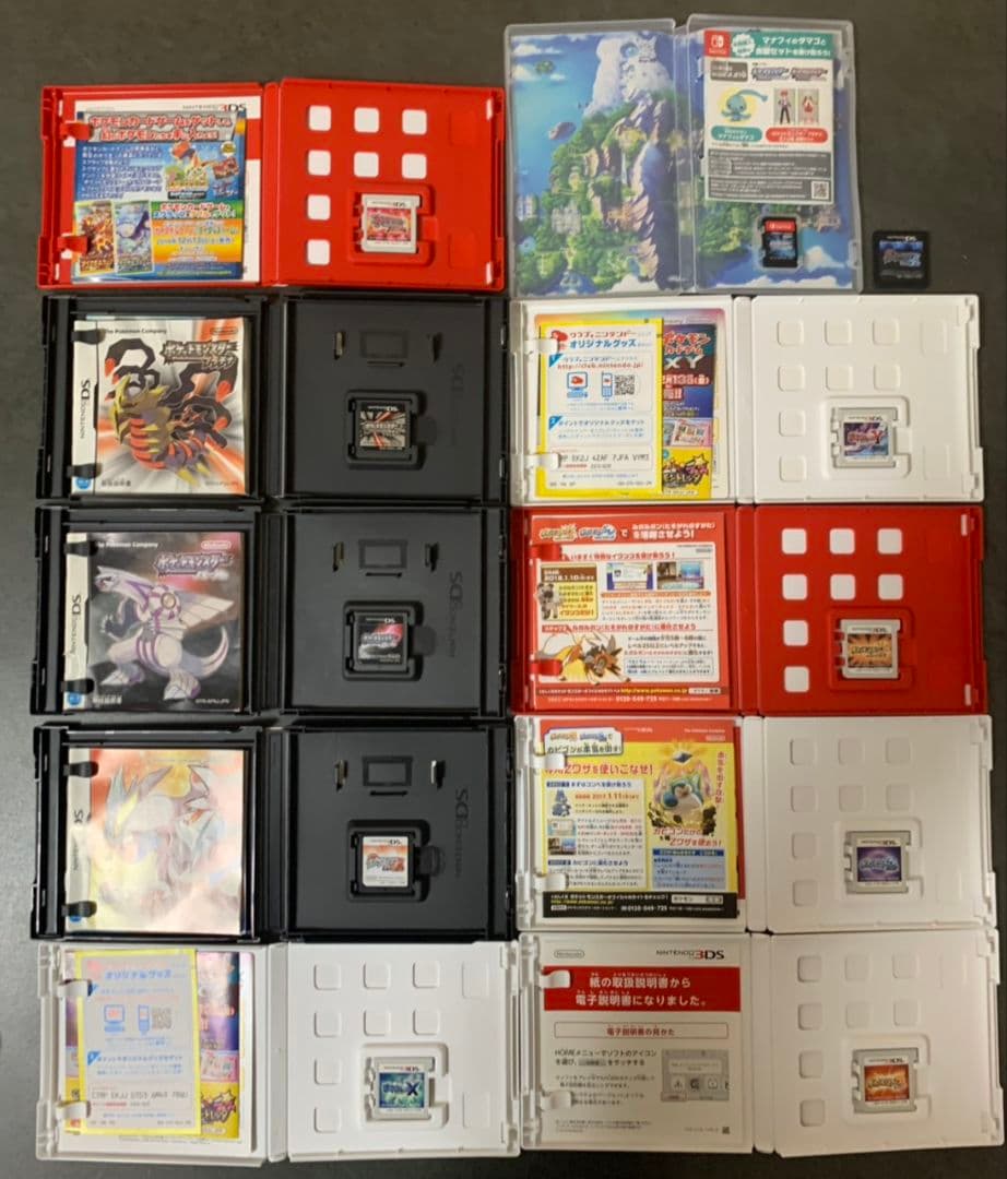 ポケットモンスター DS/3DS/Switchソフト11点まとめ売り - メルカリ
