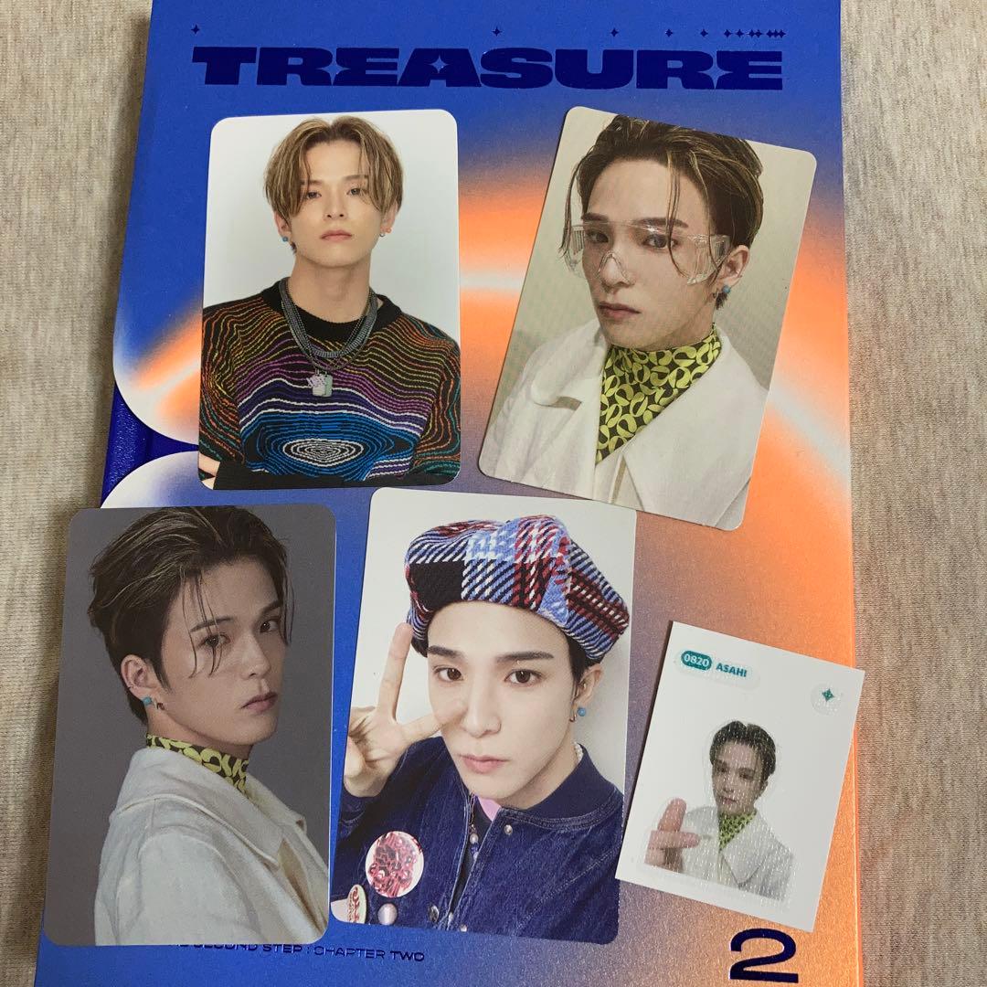 treasure トレジャー アサヒ トレカ タワレコ 特典 ステッカー - メルカリ