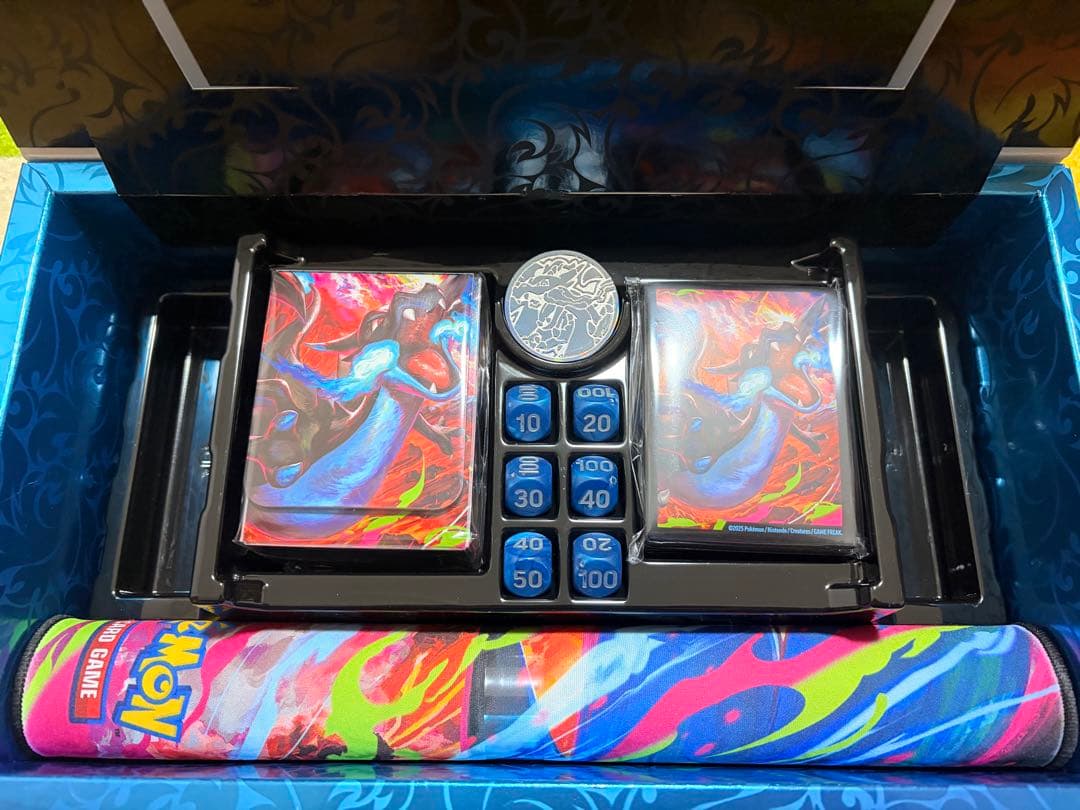 焼*迎様 メガリザードンX ex ウルトラプレミアムコレクション　サプライセット 外箱破損の場合がございます】 Mega Charizard X ex Ultra-Premi