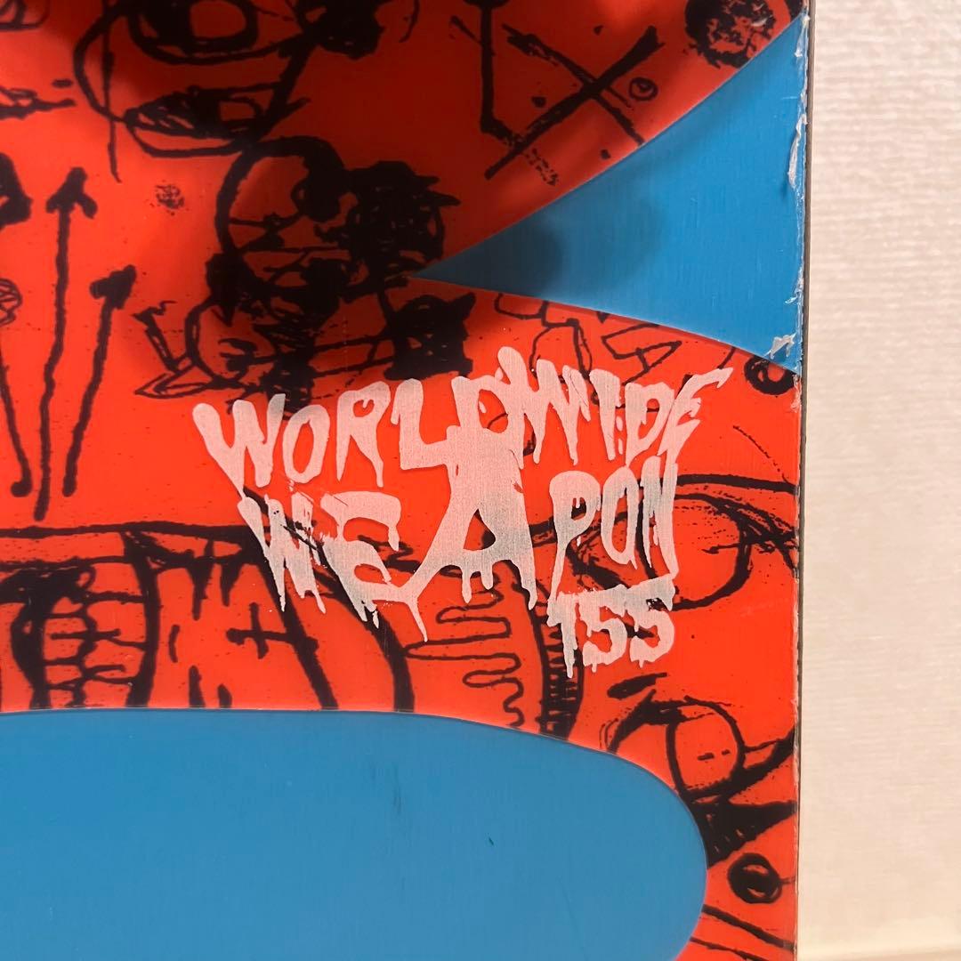 K2 WORLD WIDE WEAPON 155 FLUX R2 スノーボード - メルカリ