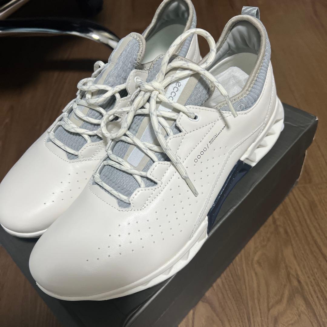 ECCO ゴルフシューズ 未使用 エコー（ecco）（メンズ）ゴルフシューズ LT1 BOA ボア ダイヤル式 WL