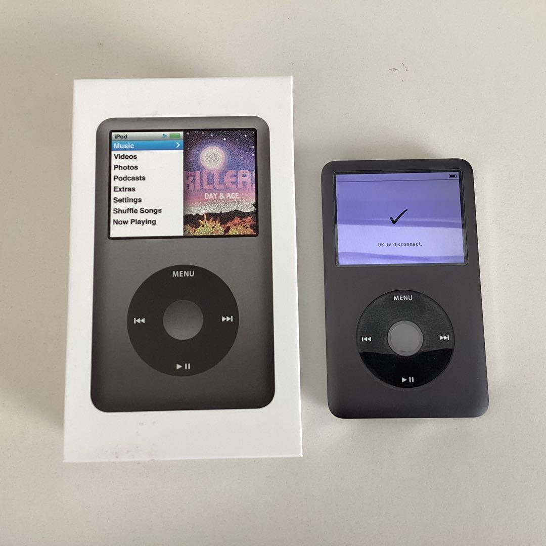【最終型】iPod classic 160GB MC297J/ 黒 iPod classic Apple 160GB ブラック MC297J A 本体 ipod【中古