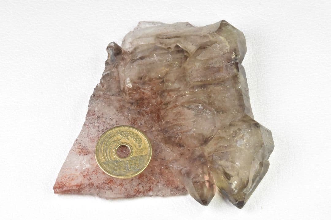 インド タミル・ナードゥ カルール産 ピンクファイヤークォーツ ジャガ