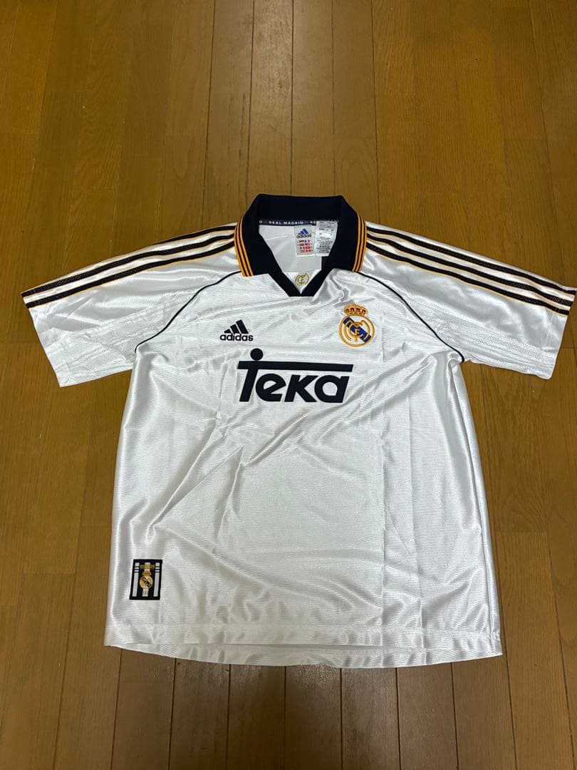 adidas レアル・マドリード　99/00 ホームユニフォーム ※復刻デザイン adidas レアルマドリード BRING BACK 99 ホーム ユニフォーム KRL90
