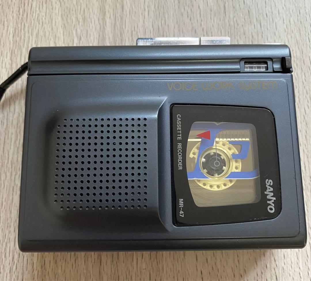 SANYO カセットレコーダー MR-47 - メルカリ