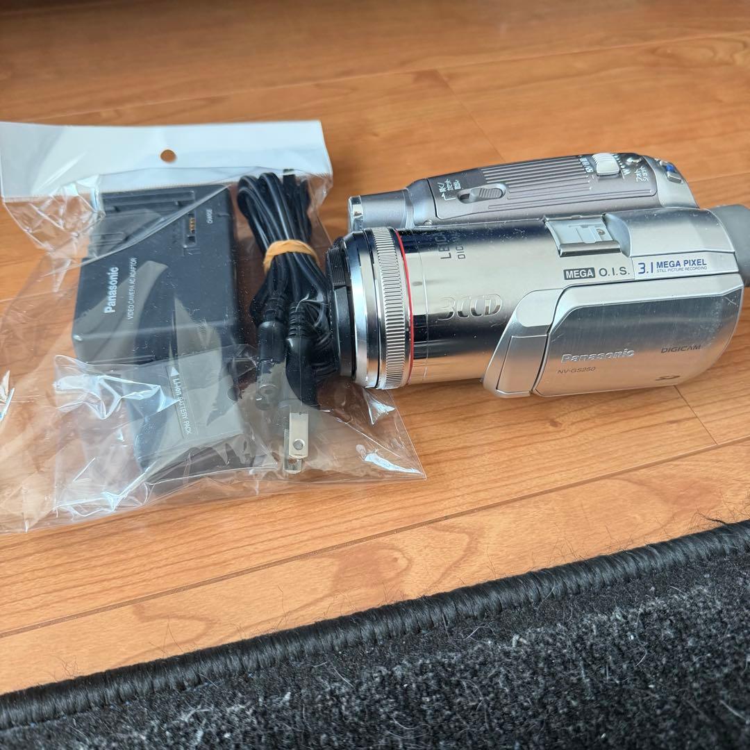 動作品 Mini DV パナソニックビデオカメラ NV-GS250 - メルカリ