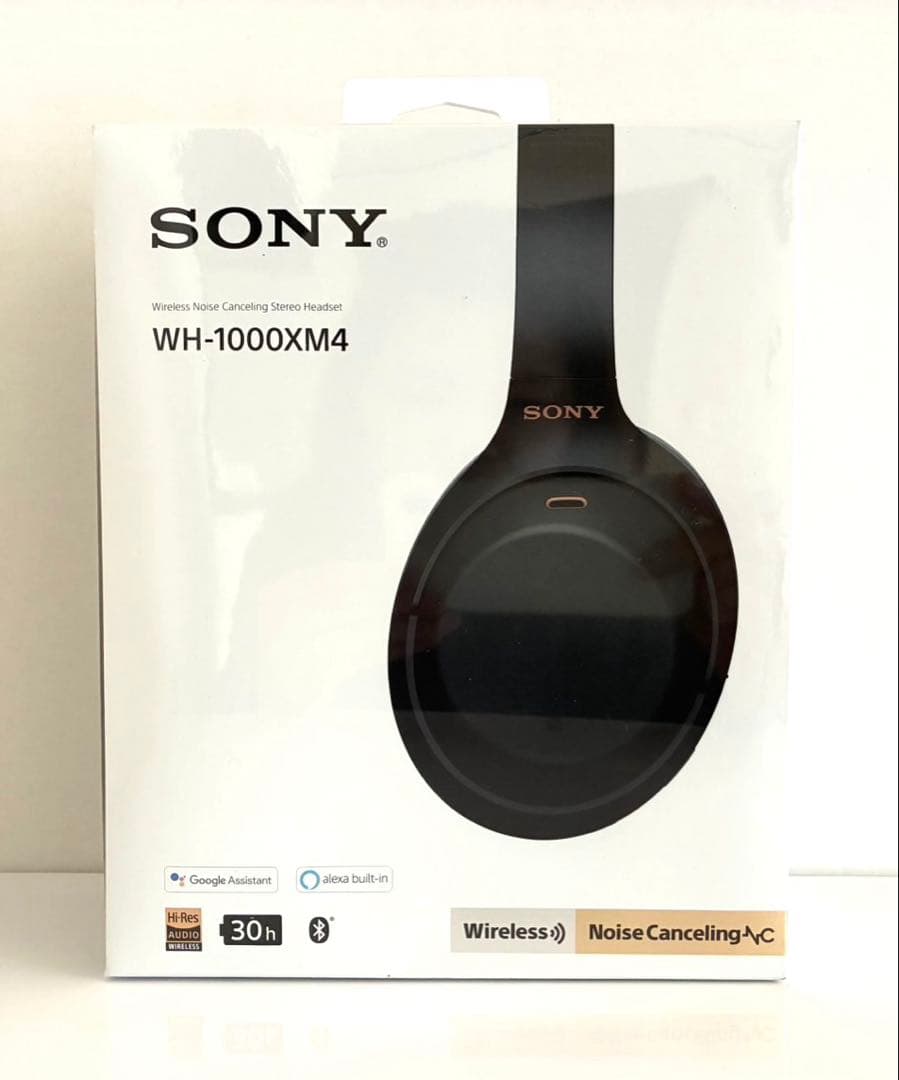 新品未開封】SONY WH-1000XM4 ブラック - メルカリ