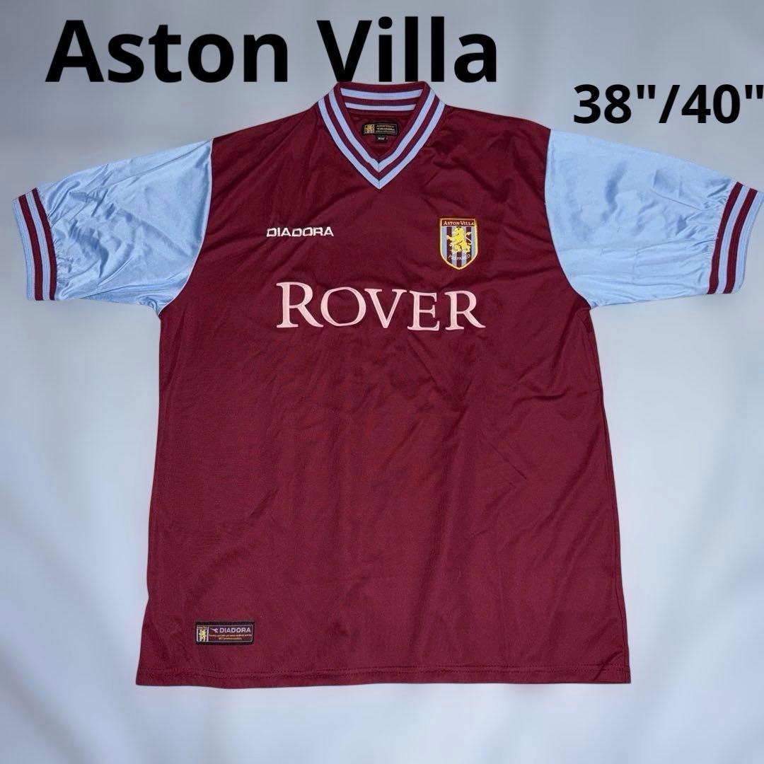 アストン.ヴィラFC DIADORA サッカー ユニフォーム シャツ - メルカリ