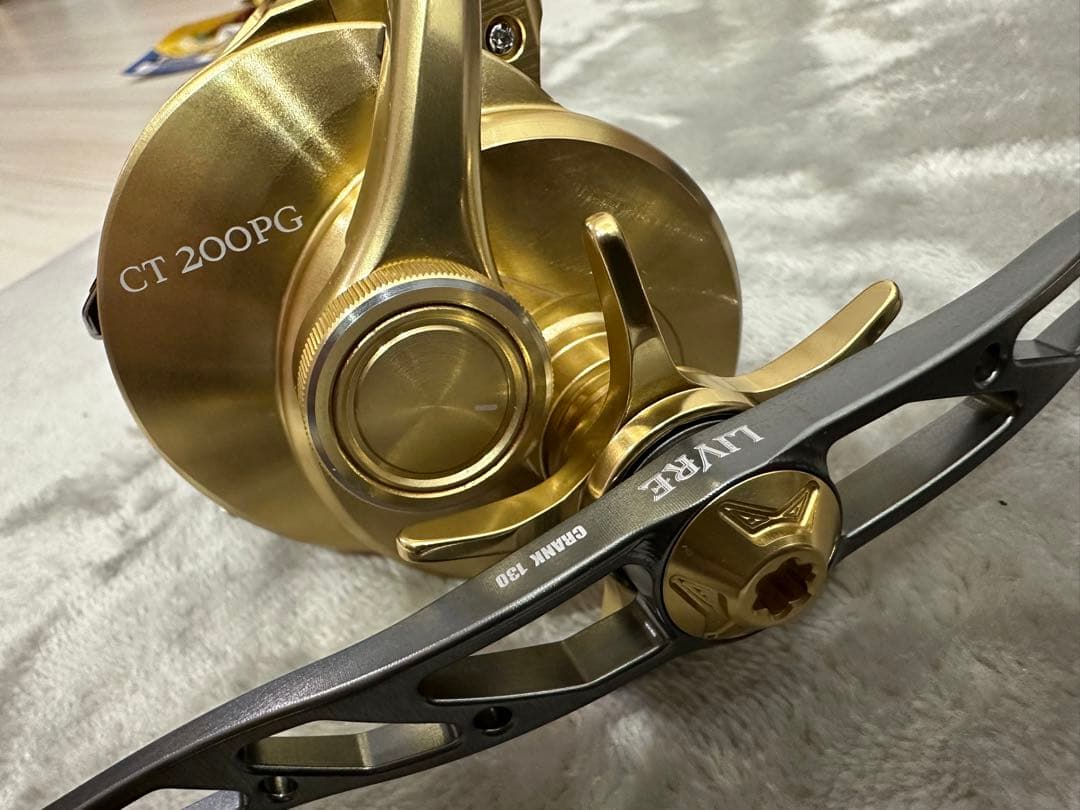 シマノ オシアコンクエストCT 200PG リブレカスタムハンドル - メルカリ