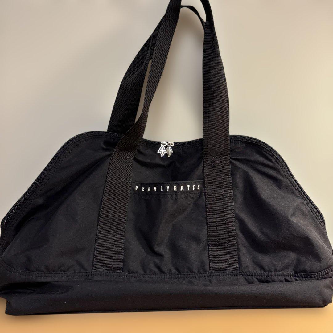 PEARLY GATES パーリーゲイツロッカーバッグ ブラック ロッカーバッグ for RAIN (UNISEX) | PEARLY GATES（パーリーゲイツ