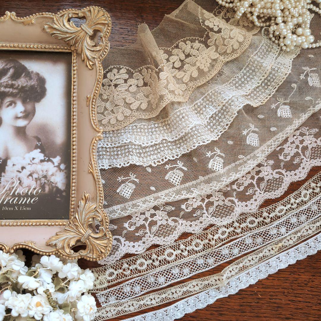 フランスアンティークレース フランスアンティークチュールレース