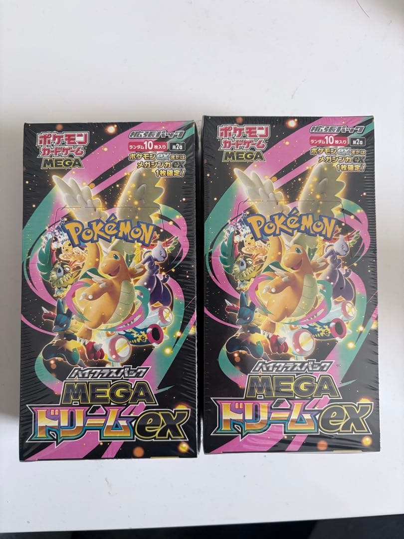 ポケモンカードゲーム メガドリームEX 2box - メルカリ