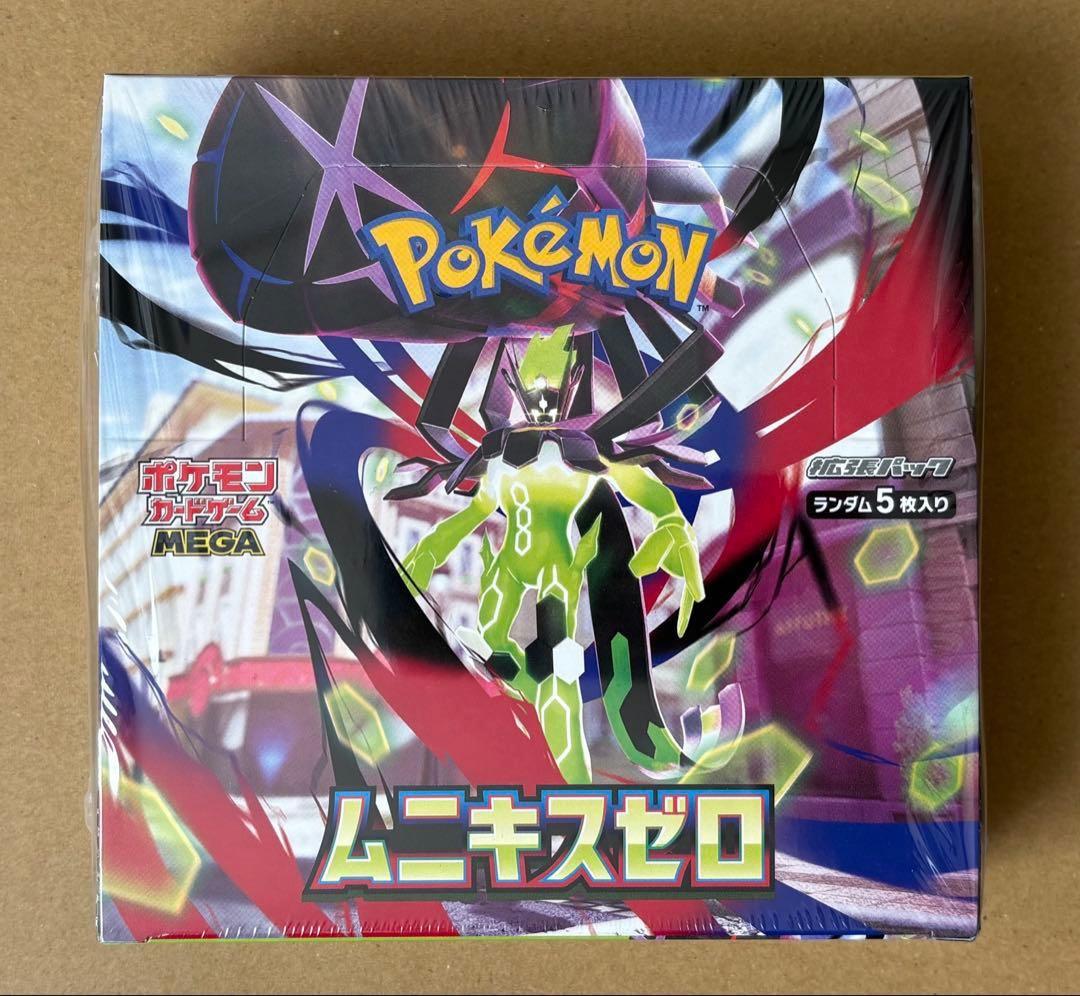 ポケモンカードゲーム 「ムニキスゼロ BOX」シュリンク付き シュリンク付き】ムニキスゼロ 1BOX - メルカリ