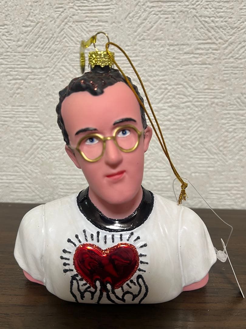 新品 アスティエ オーナメント キースヘリング Z35 キース・ヘリングによるアートモチーフ「ANDY MOUSE」の完成品