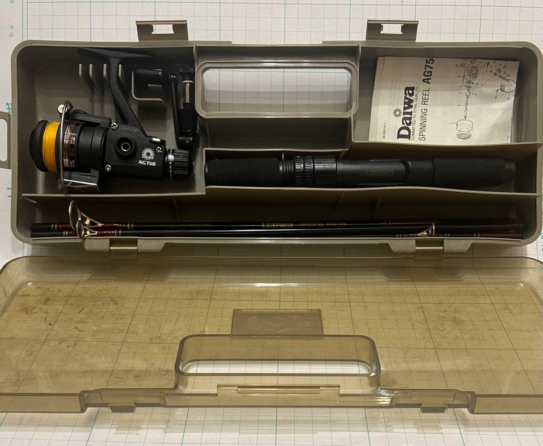 Daiwa Minispin ロッド リールセット AG750 MSG-59S daiwa minispin products for sale | eBay