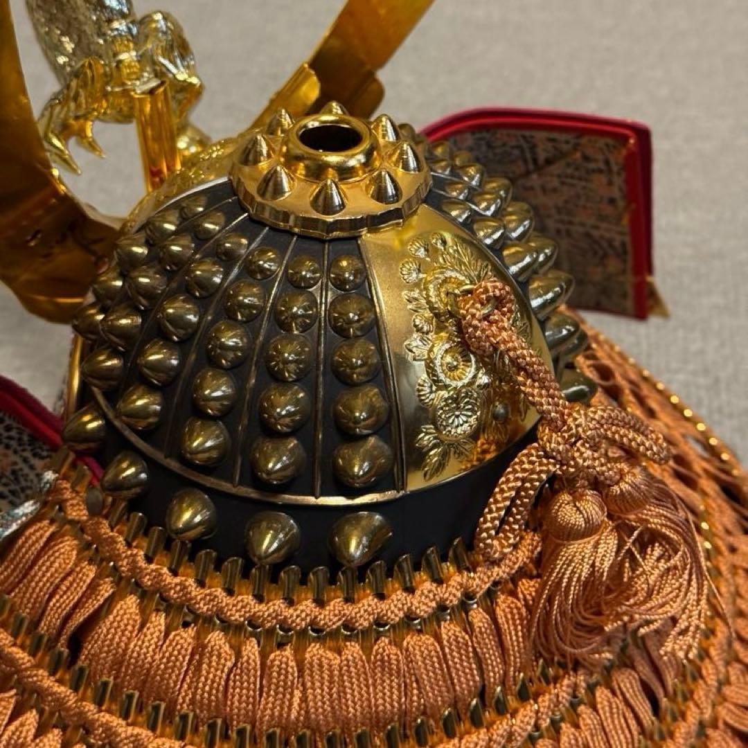 龍玉作 特製御飾兜 錦朱孫威星兜 出雲 極上28号兜 - メルカリ