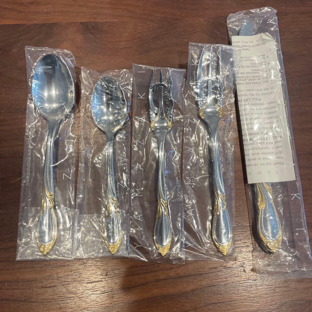 ヤマコ　カトラリーセット　カシェ　デザートフォーク＆スプーンセット 5種 楽天市場】カシェ CACHE デザートフォーク テーブルフォーク