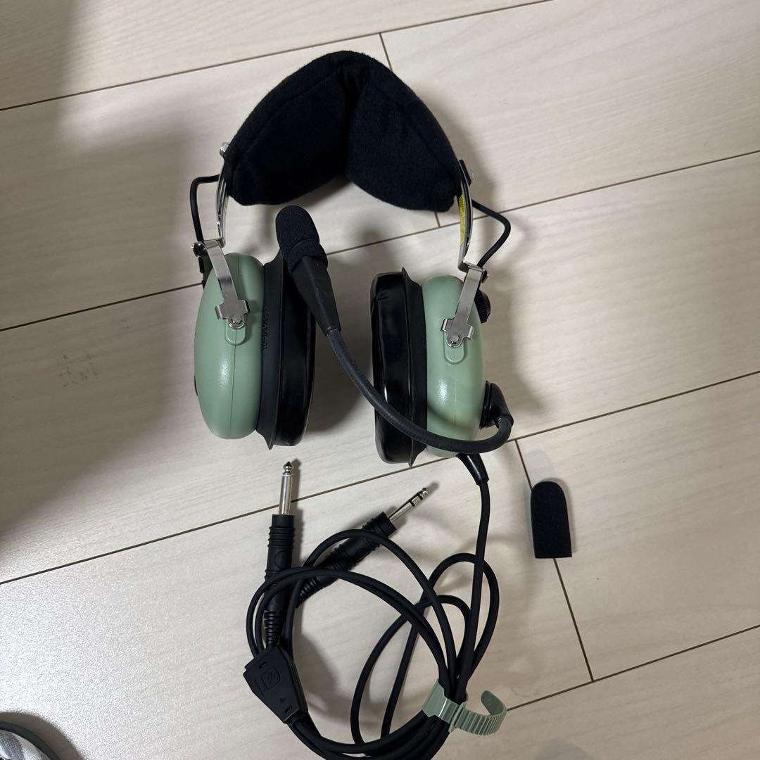 美品David Clark aviation headset 13480.jpg